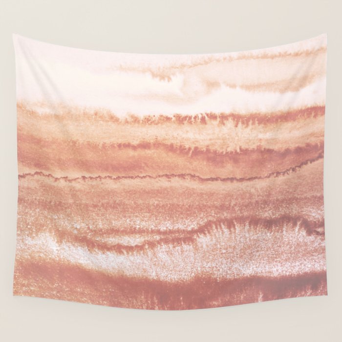 WITHIN THE TIDES BURNISH EARTH by Monika Strigel Wall Tapestry Gallery Image 4