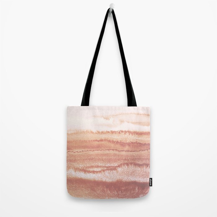 WITHIN THE TIDES BURNISH EARTH by Monika Strigel Tote Bag Gallery Image 2
