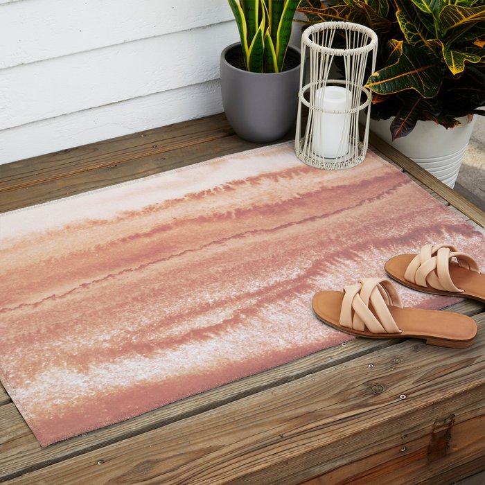 WITHIN THE TIDES BURNISH EARTH by Monika Strigel Outdoor Rug Gallery Image 2