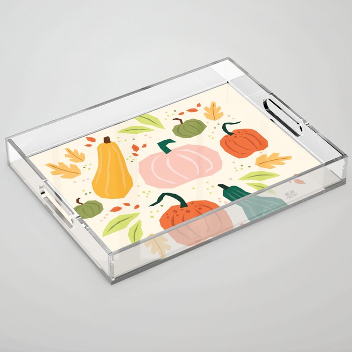 Pumpkins Acrylic Tray Gallery Image 1
