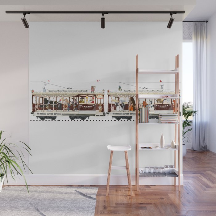 the jazz carriage Wall Mural Gallery Image 1