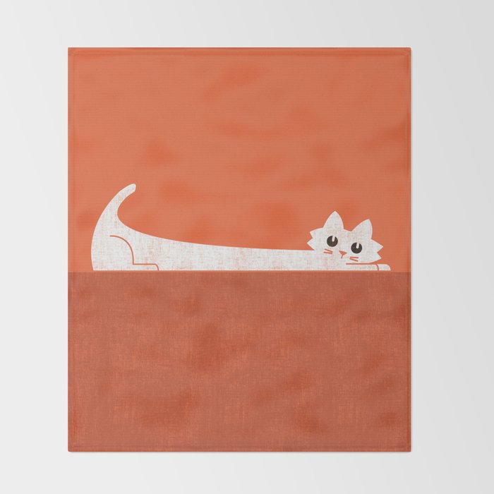 Mark's Superpower: cat Superstretch Throw Blanket Gallery Image 2