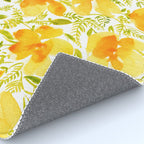 Watercolor California poppies (Quad set, #2) Rug Gallery Image 4