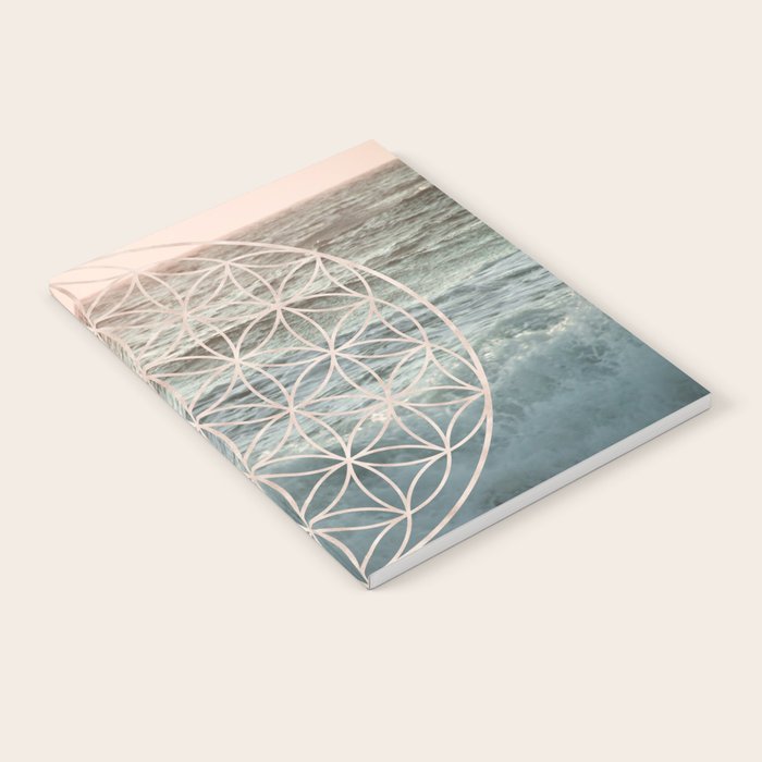 Mandala Flower of Life Sea Notebook Gallery Image 2