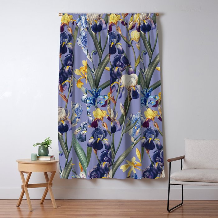 Iris Garden Window Curtain Gallery Image 5