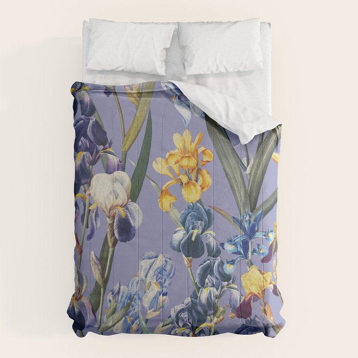 Iris Garden Comforter Gallery Image 1