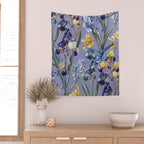 Iris Garden Wall Tapestry Gallery Image 2