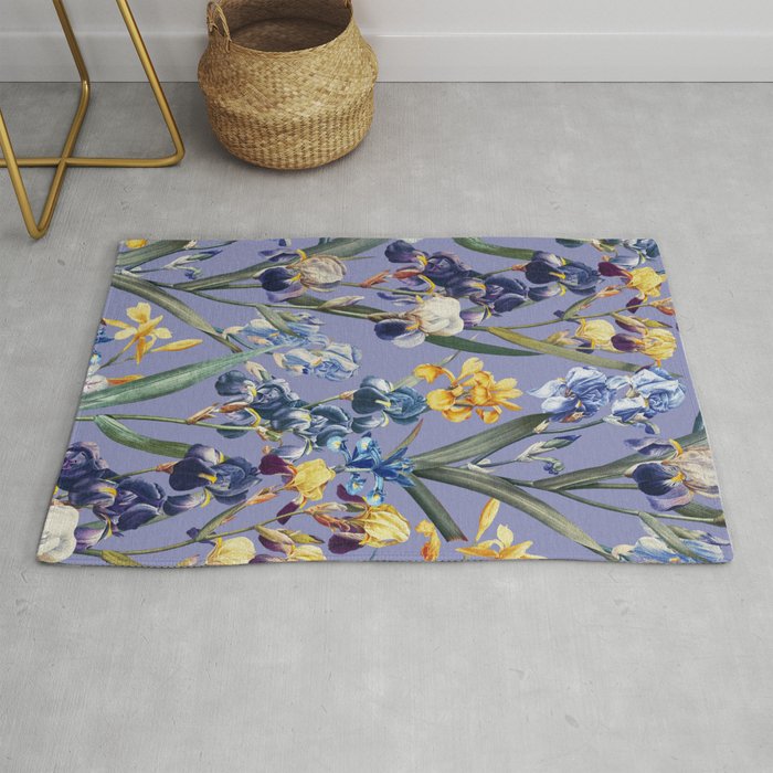 Iris Garden Rug Gallery Image 1