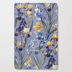 Iris Garden Cutting Board Gallery Image 1