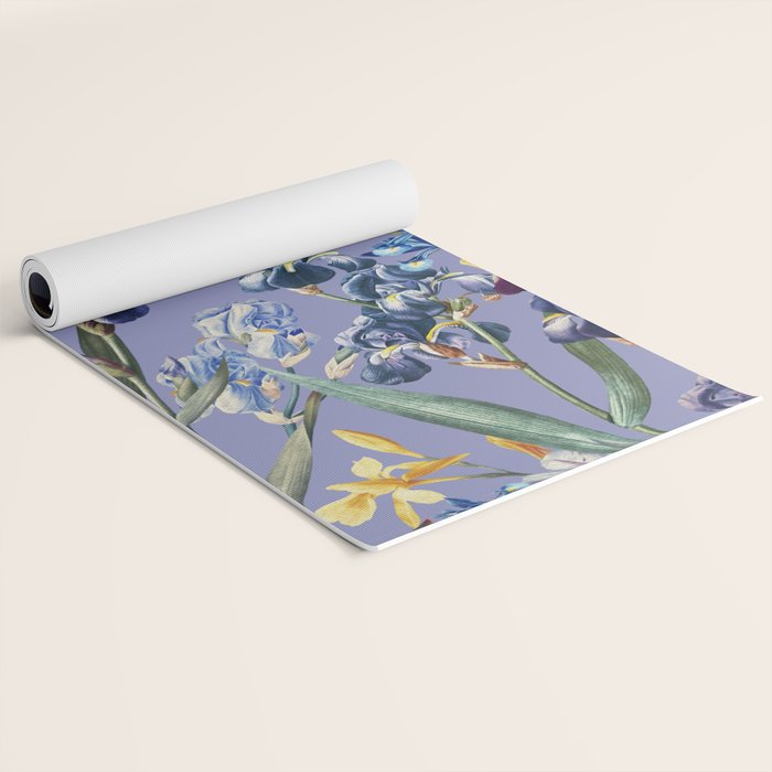 Iris Garden Yoga Mat Gallery Image 2