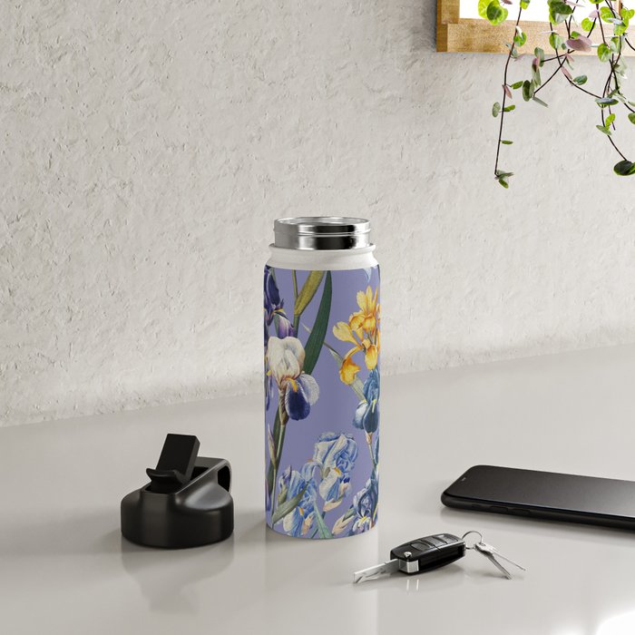 Iris Garden Water Bottle Gallery Image 4