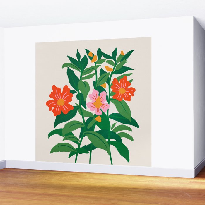 Botanica 02: Matisse Edition Wall Mural Gallery Image 2