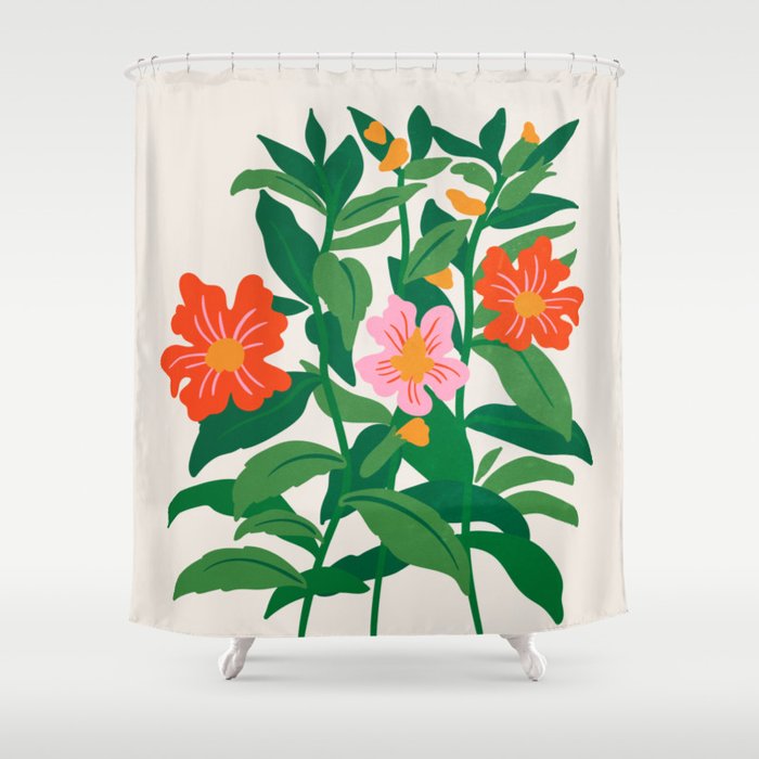 Botanica 02: Matisse Edition Shower Curtain Gallery Image 1