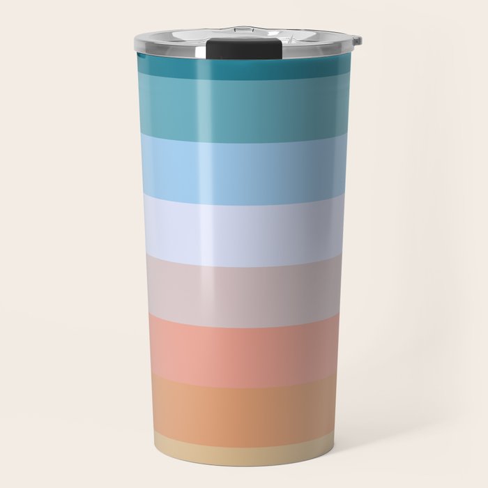 Multicolor Stripes - Tiyanak Travel Mug Gallery Image 1