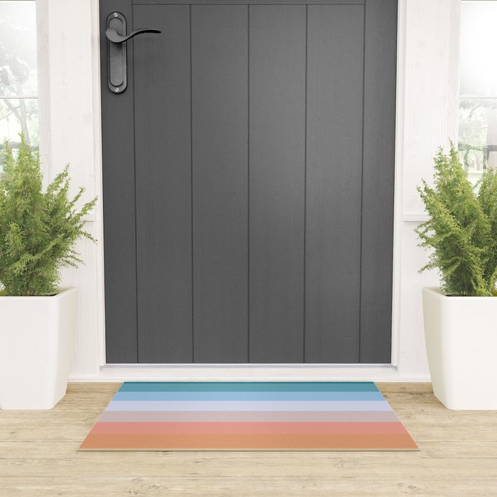 Multicolor Stripes - Tiyanak Welcome Mat Gallery Image 3