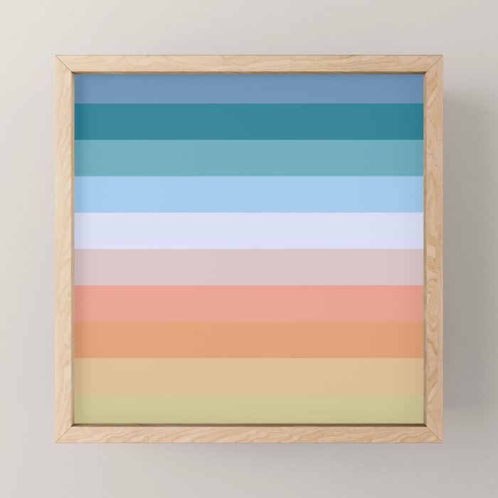 Multicolor Stripes - Tiyanak Mini Art Print Gallery Image 1