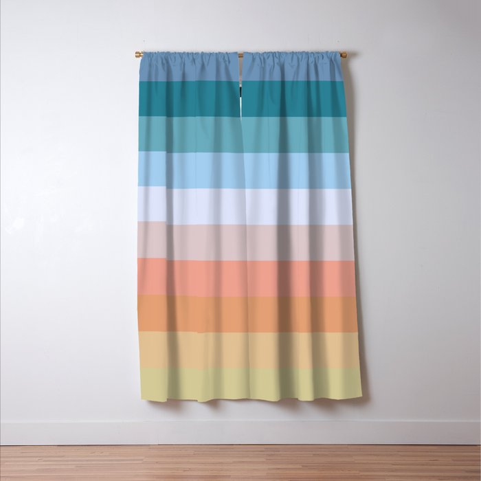 Multicolor Stripes - Tiyanak Window Curtain Gallery Image 3