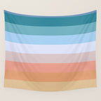 Multicolor Stripes - Tiyanak Wall Tapestry Gallery Image 4