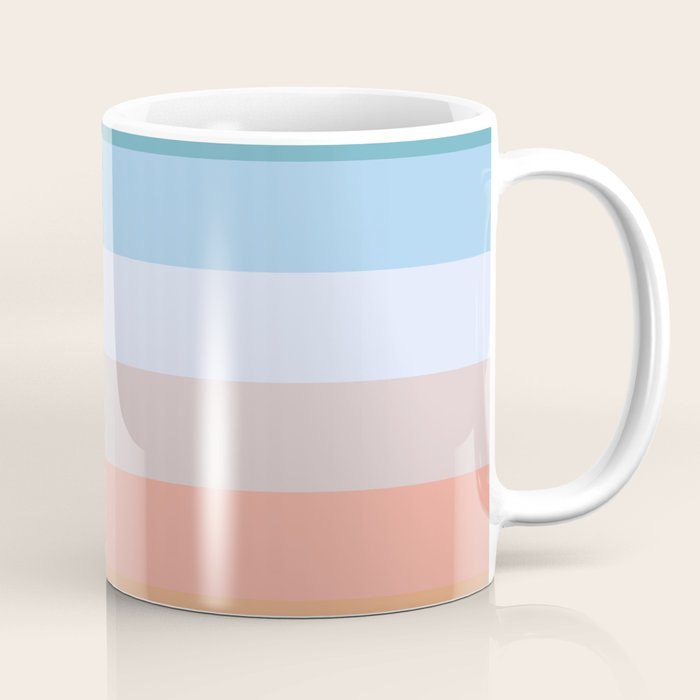 Multicolor Stripes - Tiyanak Coffee Mug Gallery Image 1