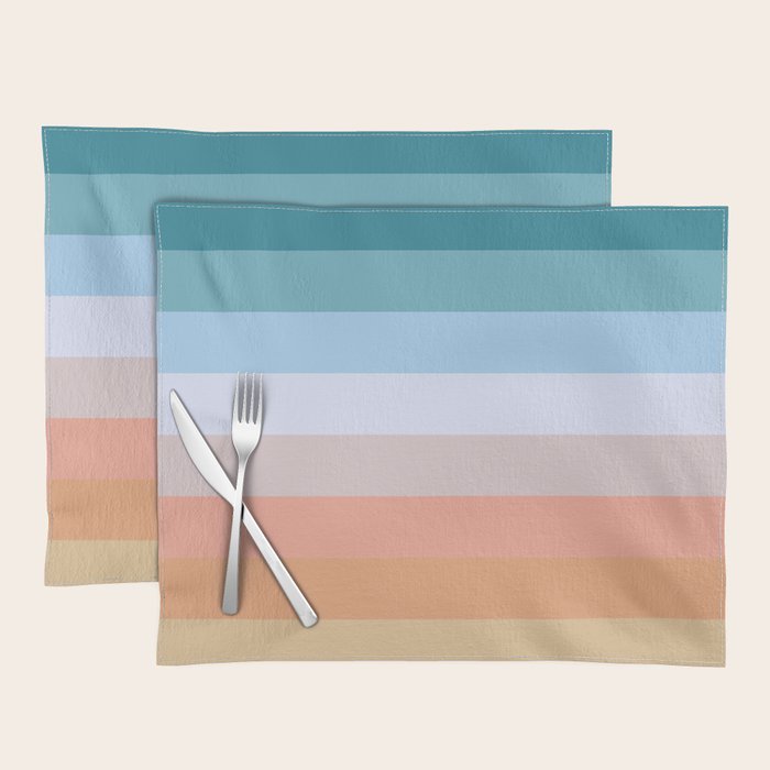 Multicolor Stripes - Tiyanak Placemat Gallery Image 1