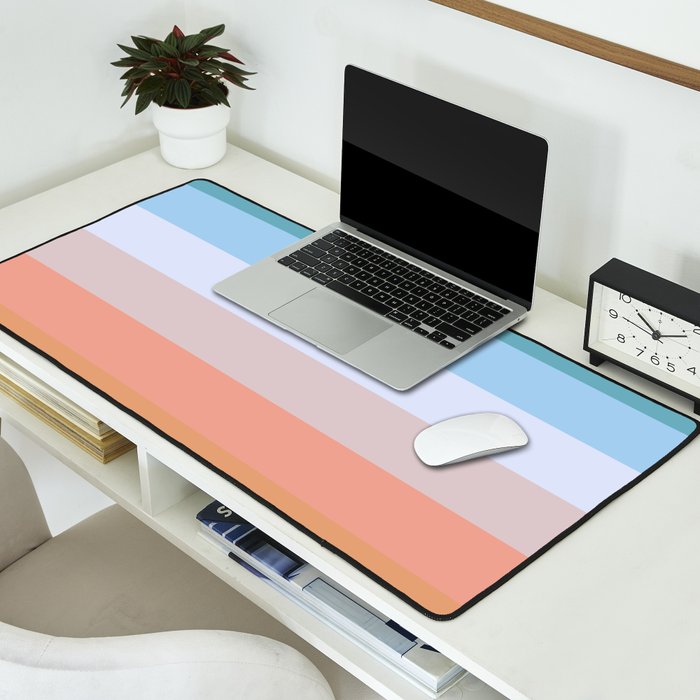 Multicolor Stripes - Tiyanak Desk Mat Gallery Image 2