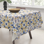 Modern circular nature tile B Tablecloth Gallery Image 3