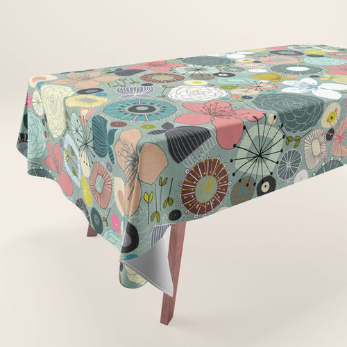 Oriental Blooms Tablecloth Gallery Image 1
