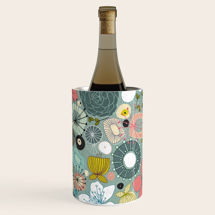 oriental blooms Wine Chiller Gallery Image 1