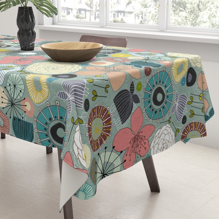 oriental blooms Tablecloth Gallery Image 3