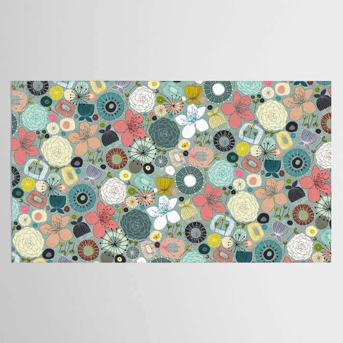 oriental blooms Tablecloth Gallery Image 2