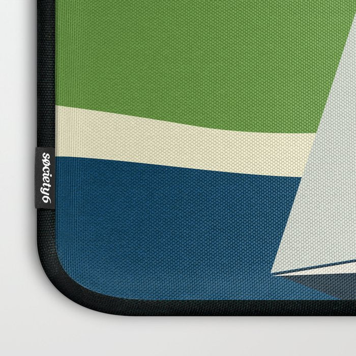 mid century sails Laptop Sleeve Gallery Image 3