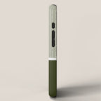 Linen Sage & Olive iPhone Case Gallery Image 2