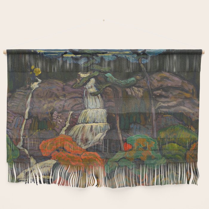 J.E.H. Macdonald Algoma Waterfall, 1920, McMichael Canadian Art Collection Wall Hanging Gallery Image 1