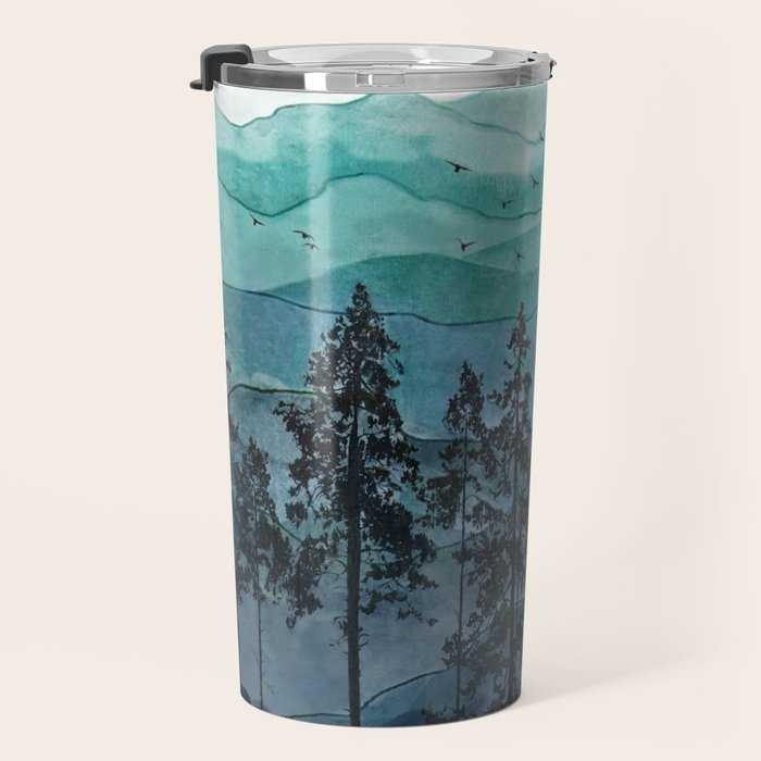 Mountains II Travel Mug Gallery Image 3