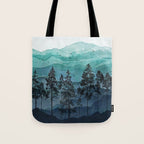 Mountains II Tote Bag Gallery Image 1