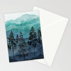 Mountains II Stationery Card Gallery Image 2