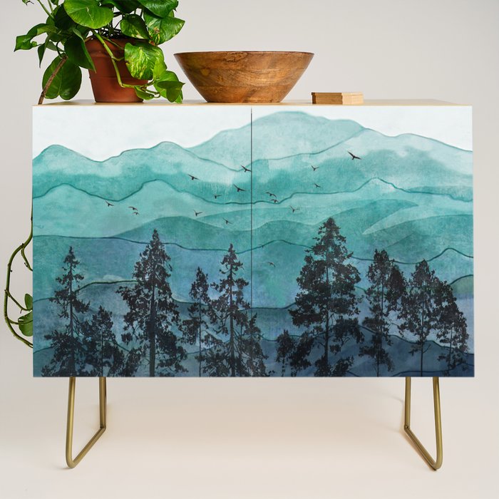 Mountains II Credenza Gallery Image 1