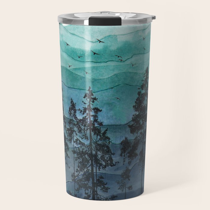 Mountains II Travel Mug Gallery Image 1