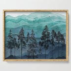 Mountains II Serving Tray Gallery Image 1