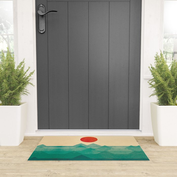 The ocean, the sea, the wave Welcome Mat Gallery Image 3