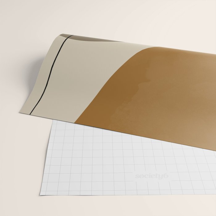 Organic Abstract Shapes #3 Wrapping Paper Gallery Image 2