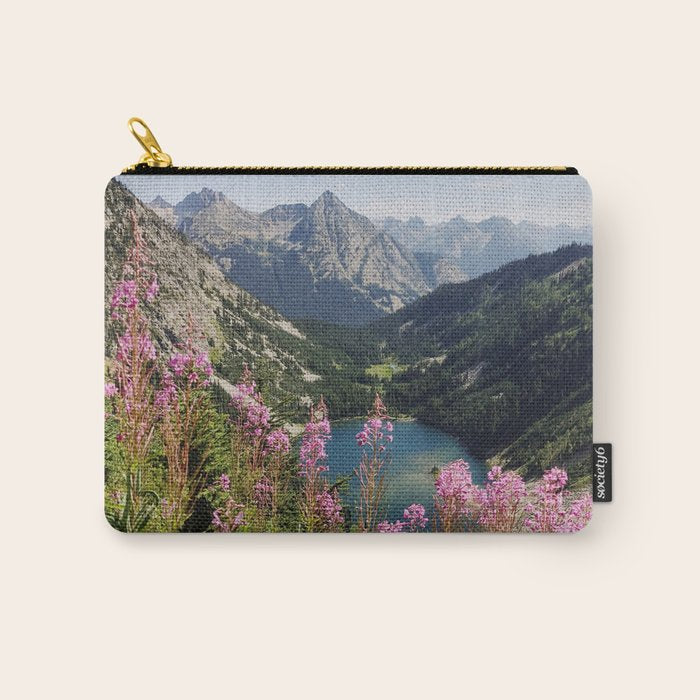 Cascade Summer Wildflowers Carry All Pouch Gallery Image 1