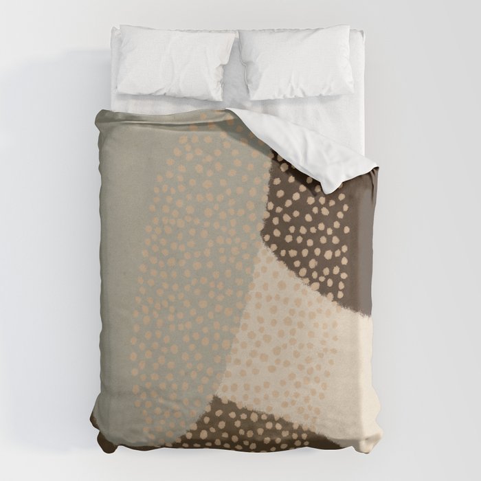 Modern Abstract Shapes #5 Duvet Cover Gallery Image 1