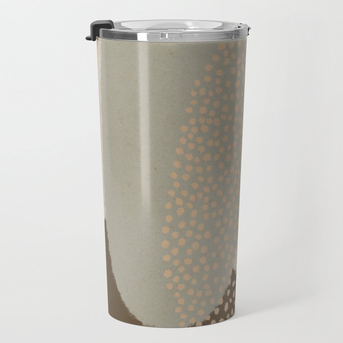 Modern Abstract Shapes #5 Travel Mug Gallery Image 3