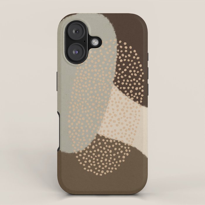 Modern Abstract Shapes #5 iPhone Case Gallery Image 1