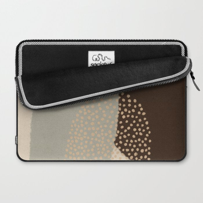 Modern Abstract Shapes #5 Laptop Sleeve Gallery Image 2