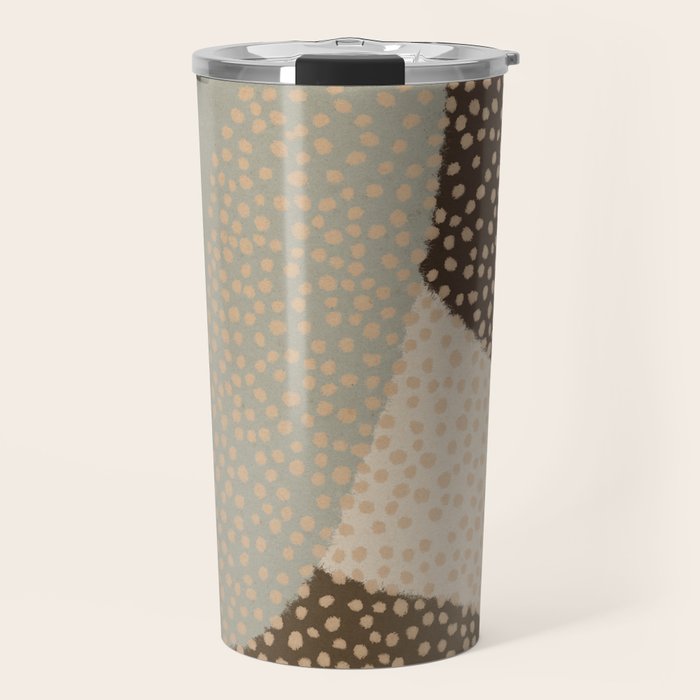 Modern Abstract Shapes #5 Travel Mug Gallery Image 1