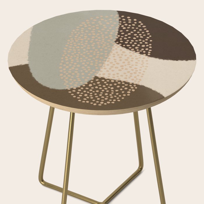 Modern Abstract Shapes #5 Side Table Gallery Image 2