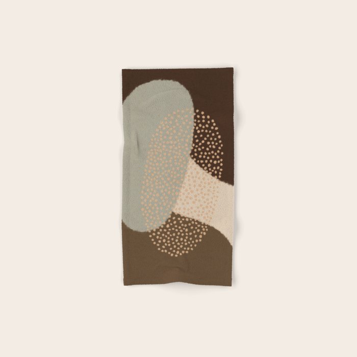 Modern Abstract Shapes #5 Bath Towel Gallery Image 1