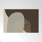 Modern Abstract Shapes #5 Welcome Mat Gallery Image 1
